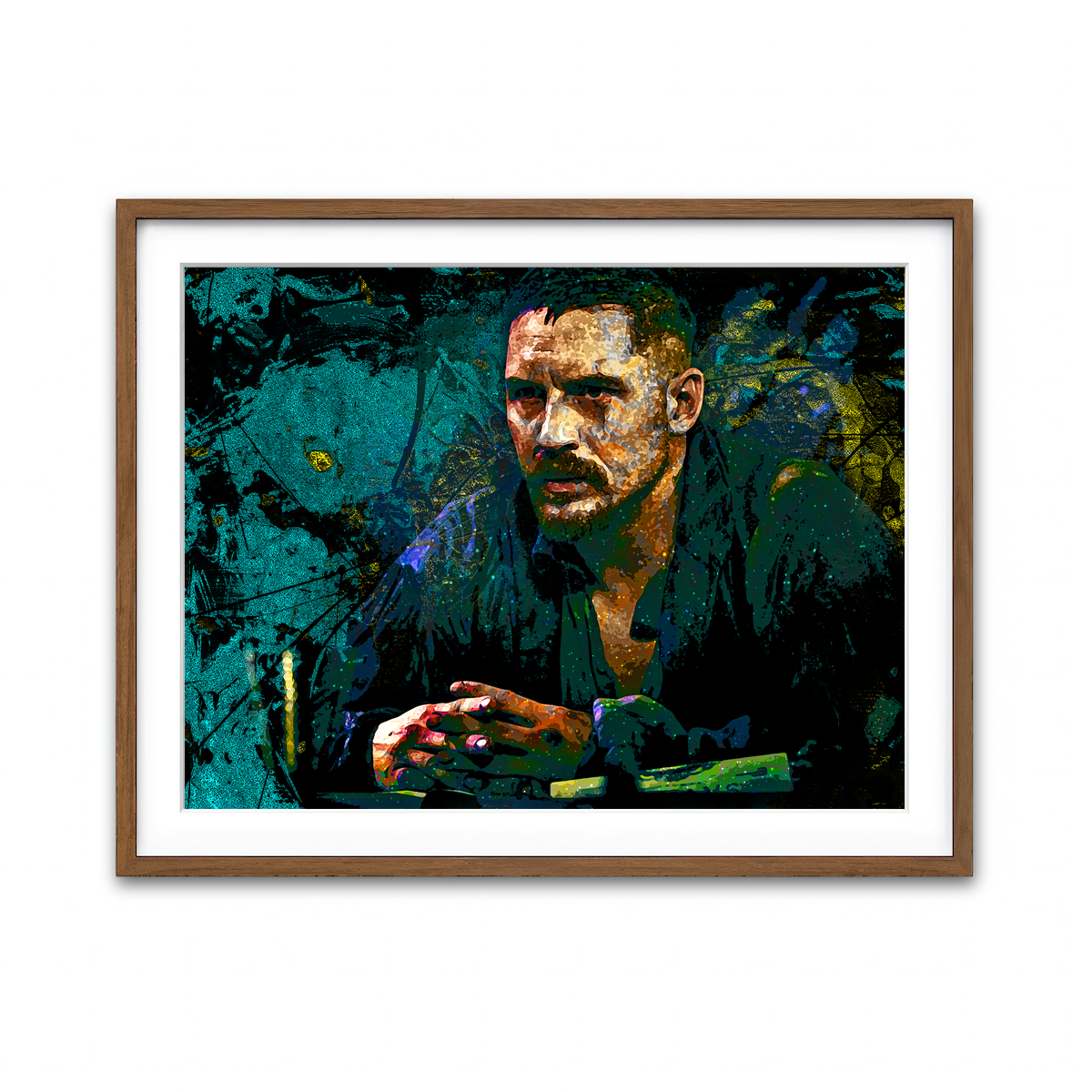 Framed Print 4x3 Walnut