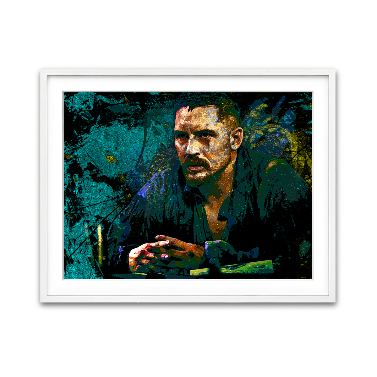 Framed Print 4x3 White