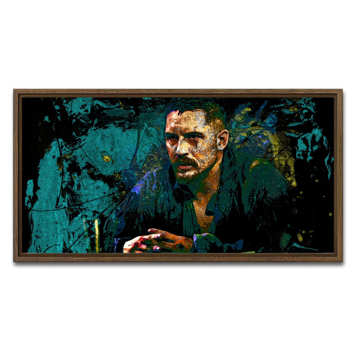 AUTO-MOCKUP WHITE | Taboo | 1 Piece | Walnut Framed Canvas | group=2x1