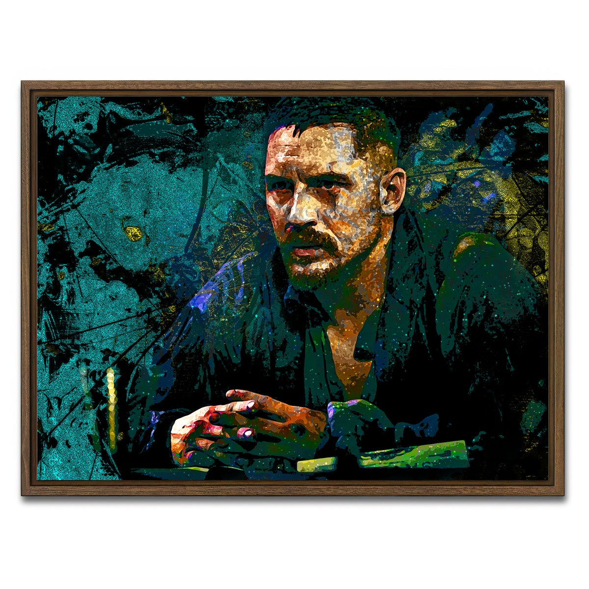 AUTO-MOCKUP WHITE | Taboo | 1 Piece | Walnut Framed Canvas | group=4x3