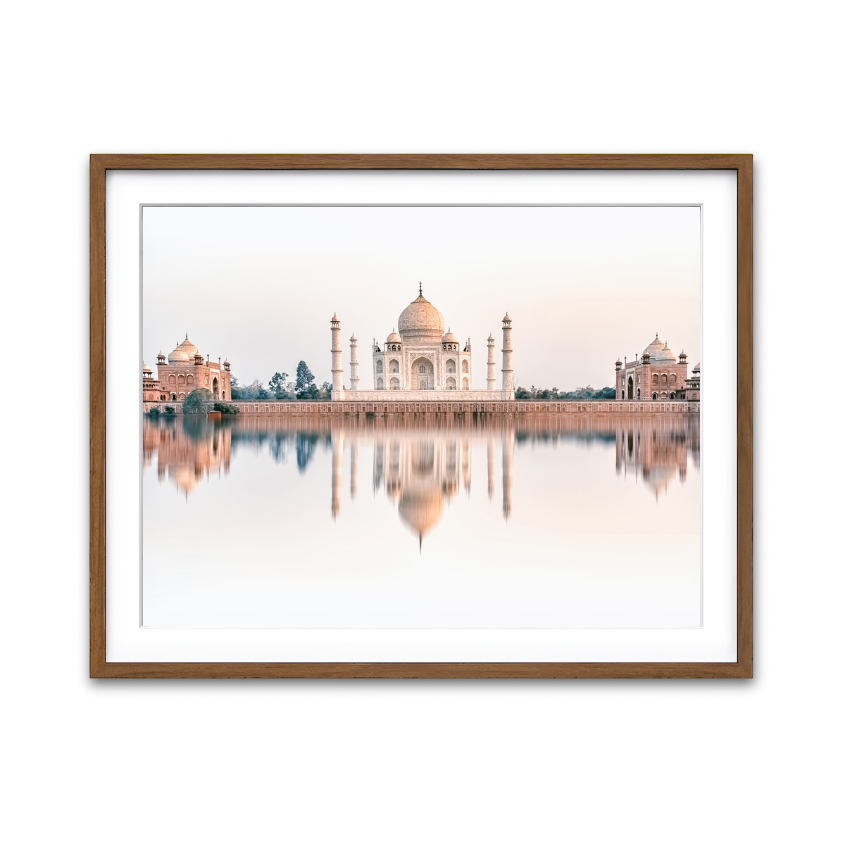 Framed Print 4x3 Walnut