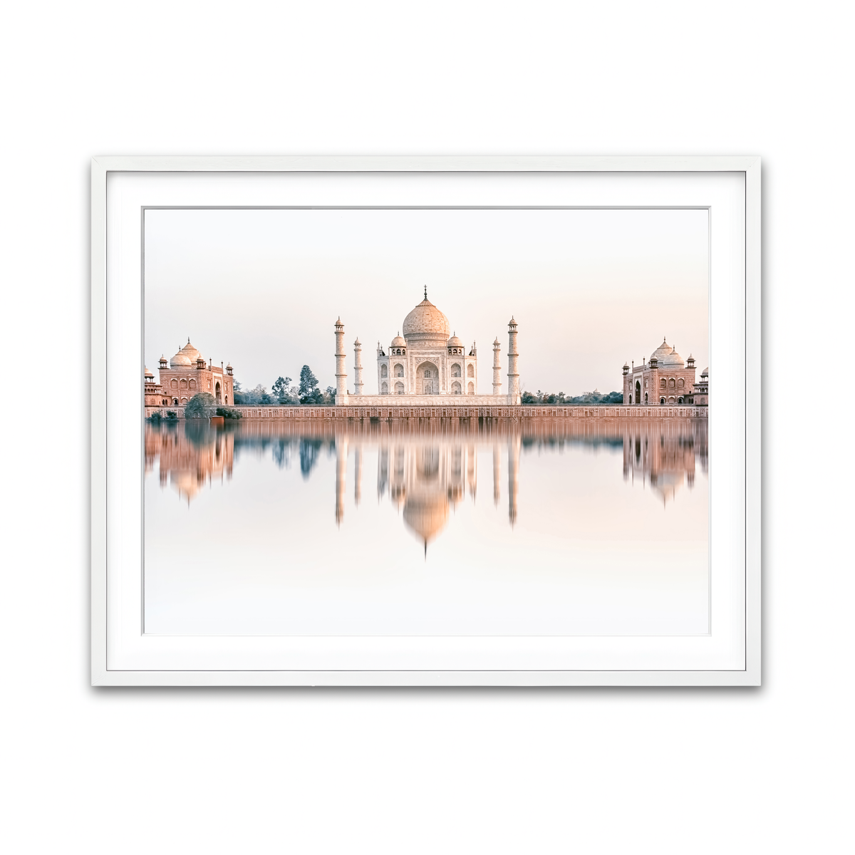 Framed Print 4x3 White