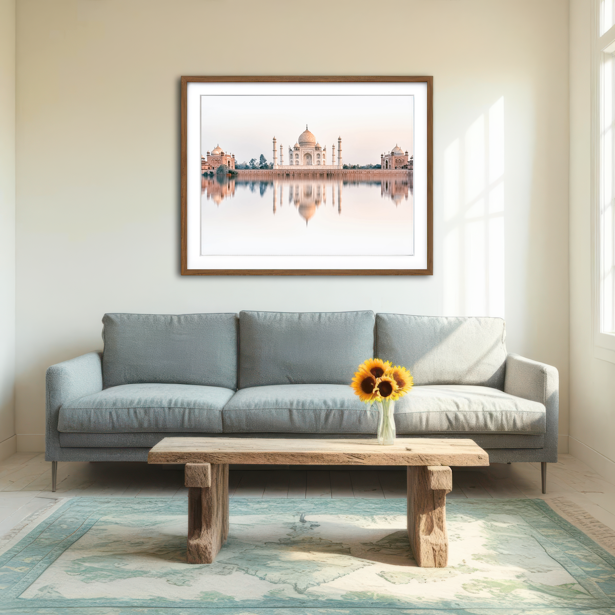AUTO-MOCKUP ROOM | Taj Dream Wall Art