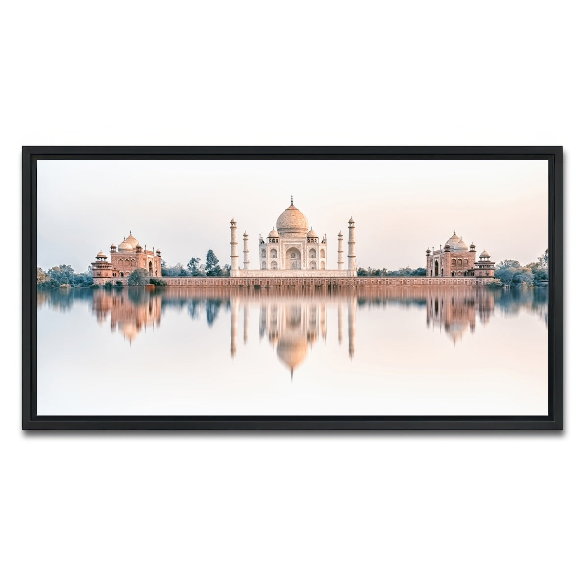 AUTO-MOCKUP WHITE | Taj Dream | 1 Piece | Black Framed Canvas | group=2x1