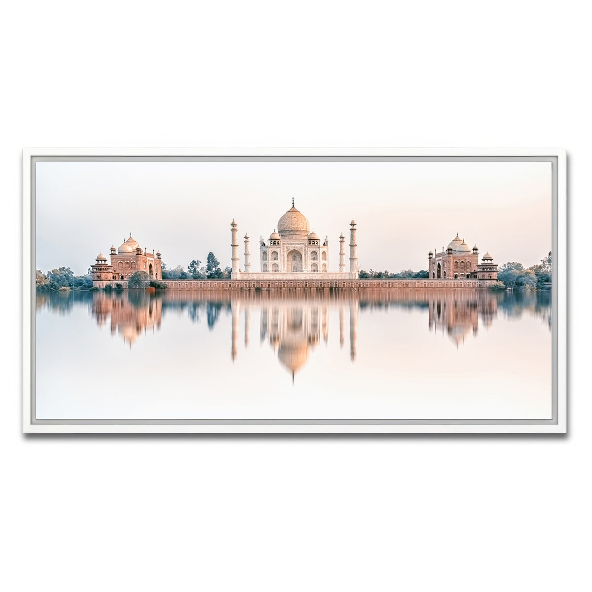 AUTO-MOCKUP WHITE | Taj Dream | 1 Piece | White Framed Canvas | group=2x1