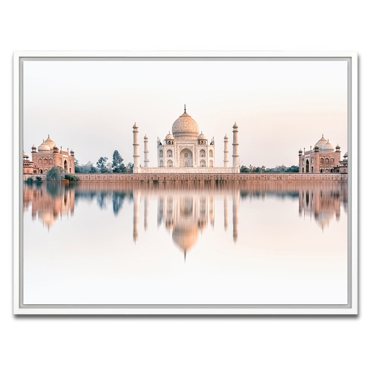 AUTO-MOCKUP WHITE | Taj Dream | 1 Piece | White Framed Canvas | group=4x3