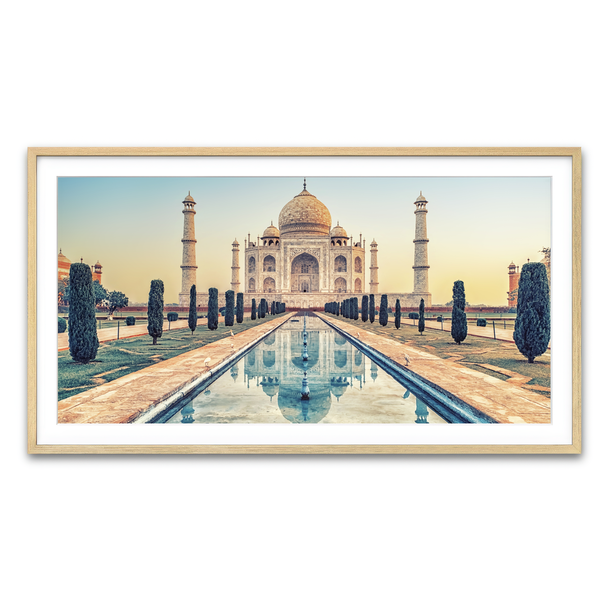 Framed Print 2x1 Natural