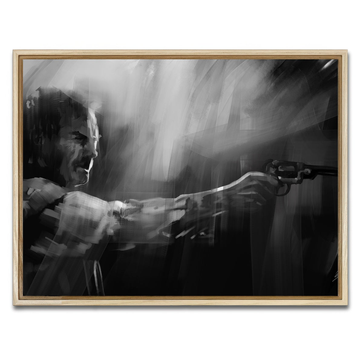 AUTO-MOCKUP WHITE | Take Aim | 1 Piece | Natural Framed Canvas | group=4x3