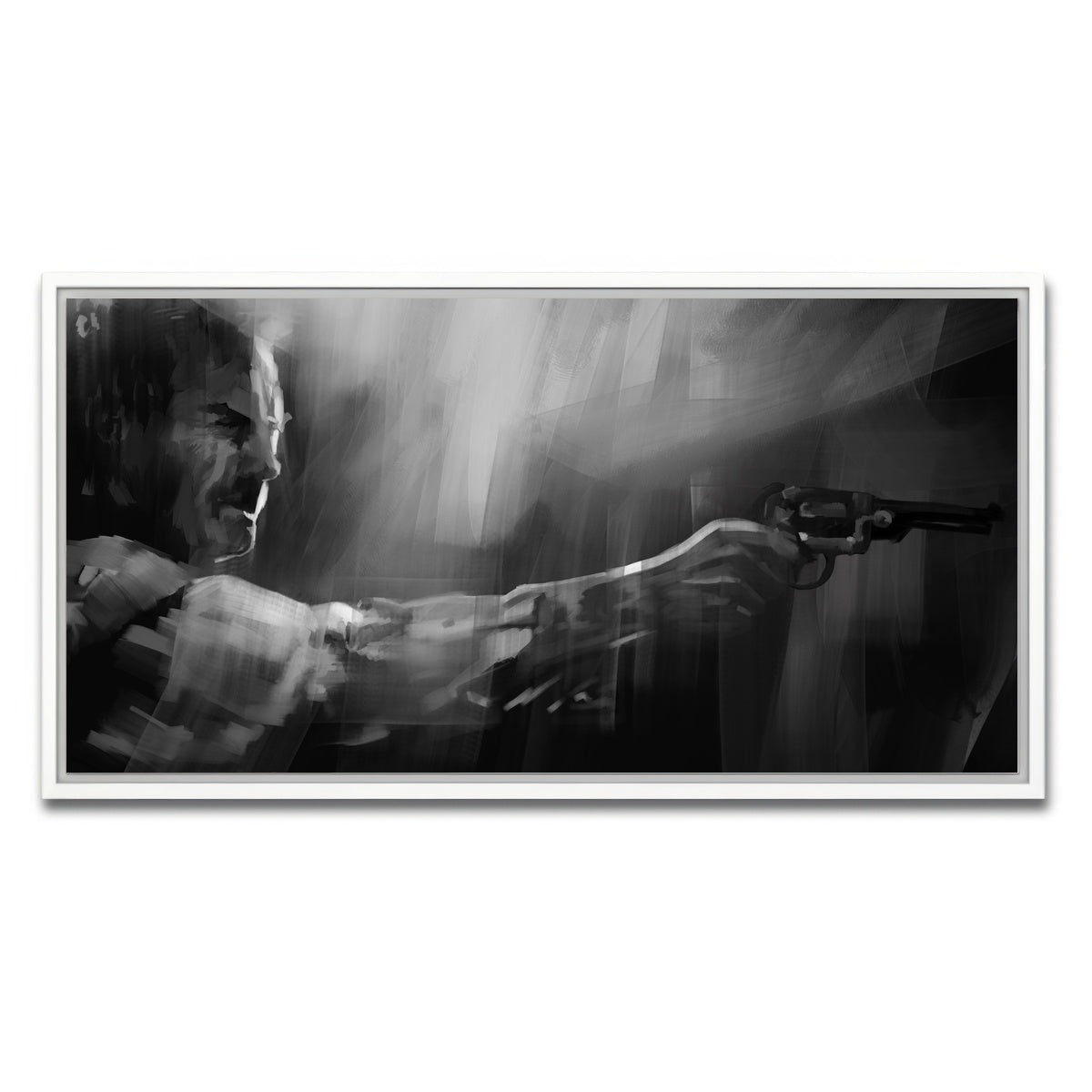 AUTO-MOCKUP WHITE | Take Aim | 1 Piece | White Framed Canvas | group=2x1