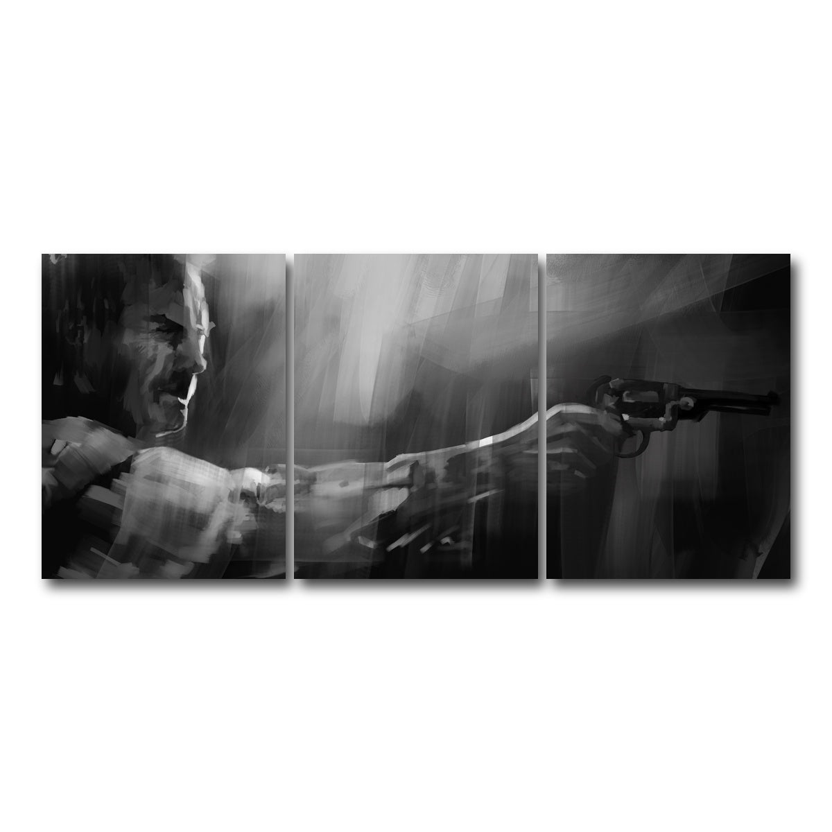 AUTO-MOCKUP WHITE | Take Aim | 3 Piece | Gallery Wrap Canvas | group=18x24