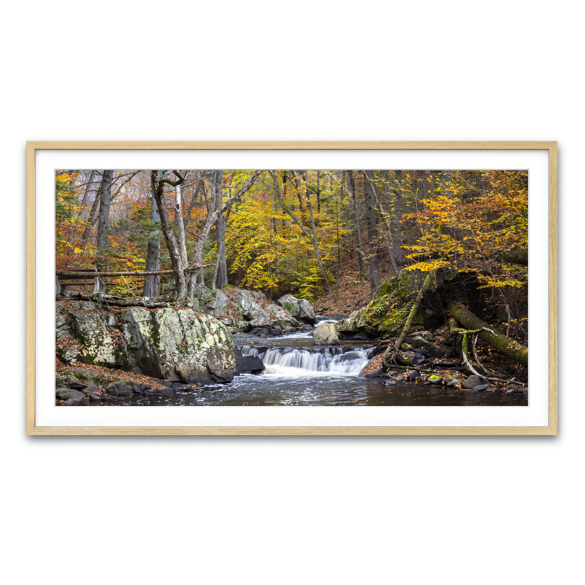 Framed Print 2x1 Natural