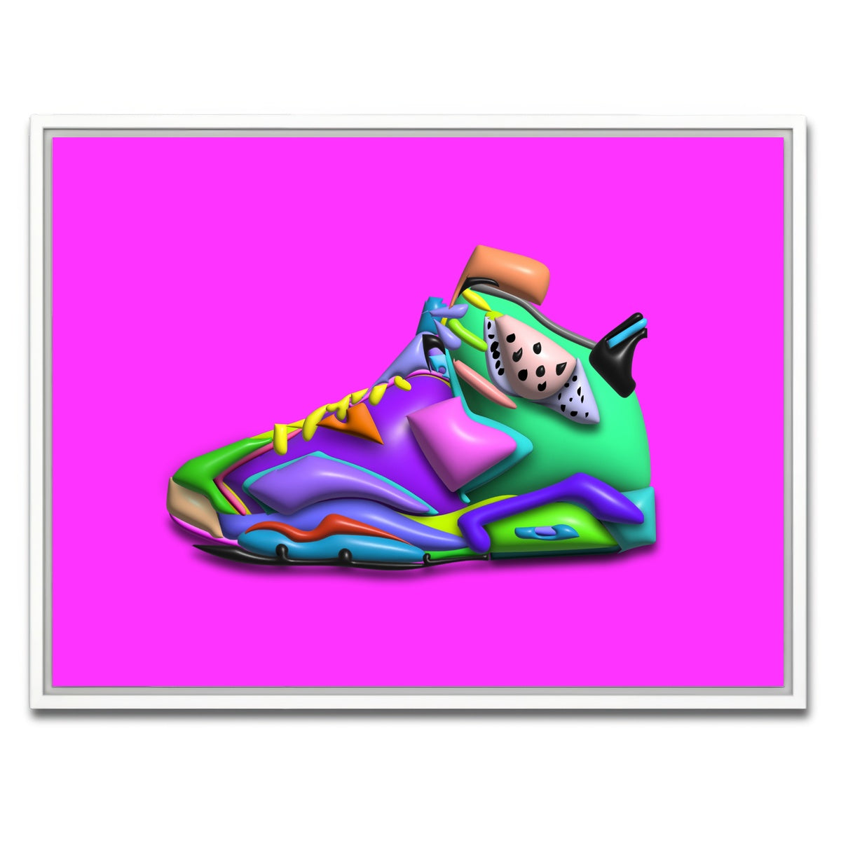 AUTO-MOCKUP WHITE | Takun Jordan | 1 Piece | White Framed Canvas | group=4x3