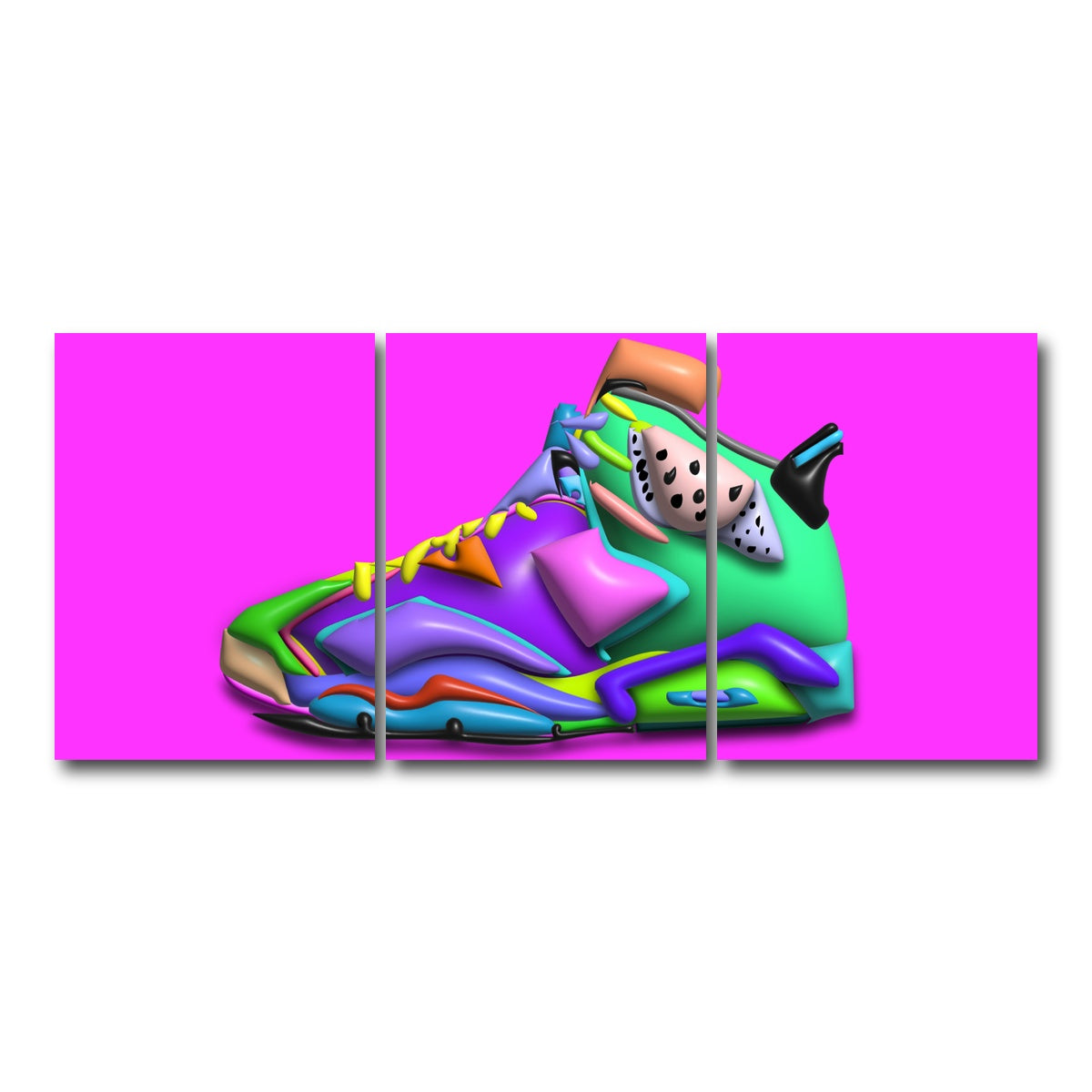 AUTO-MOCKUP WHITE | Takun Jordan | 3 Piece | Gallery Wrap Canvas | group=18x24