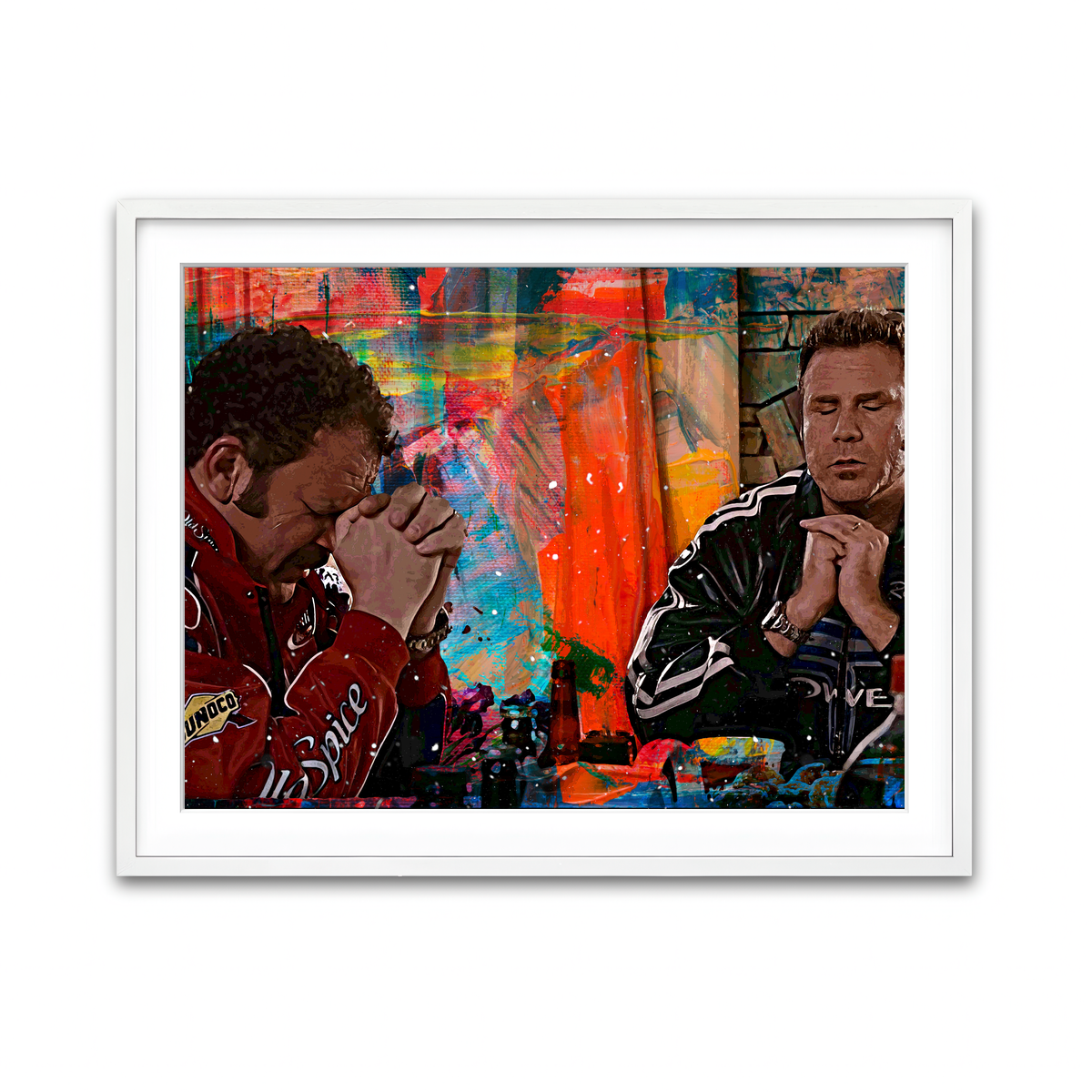 Framed Print 4x3 White