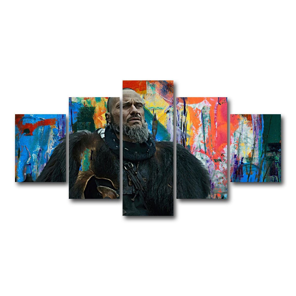 AUTO-MOCKUP WHITE | Tamacti Jun | 5 Piece | Gallery Wrap Canvas | group=5_short