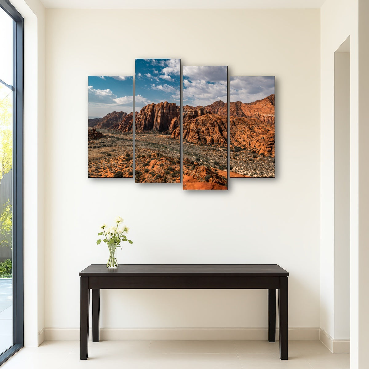 AUTO-MOCKUP ROOM | Tan & Blue