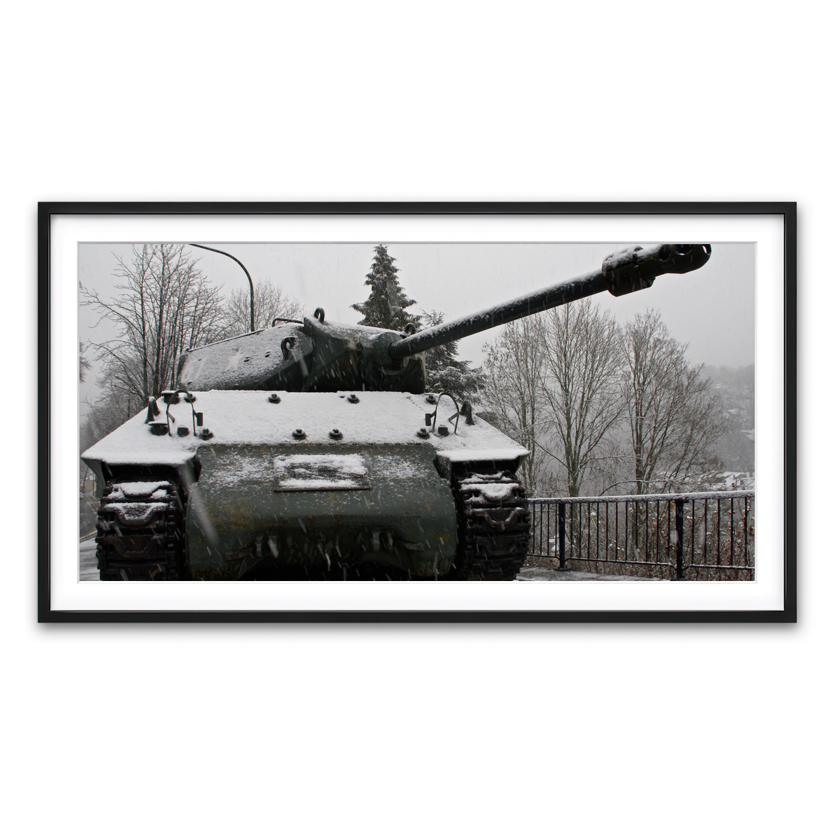 Framed Print 2x1 Black