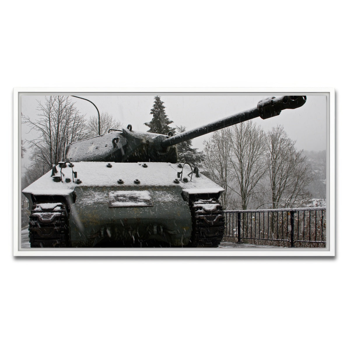 AUTO-MOCKUP WHITE | Tank Destroyer | 1 Piece | White Framed Canvas | group=2x1