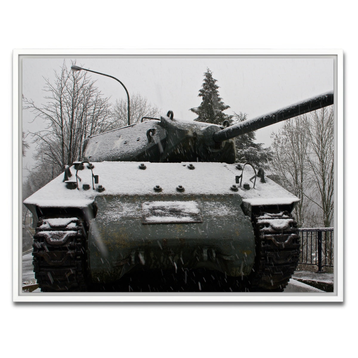 AUTO-MOCKUP WHITE | Tank Destroyer | 1 Piece | White Framed Canvas | group=4x3