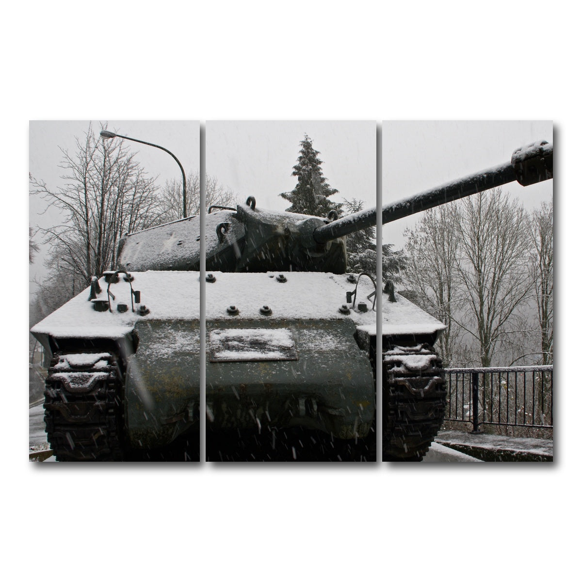 AUTO-MOCKUP WHITE | Tank Destroyer | 3 Piece | Gallery Wrap Canvas | group=12x24