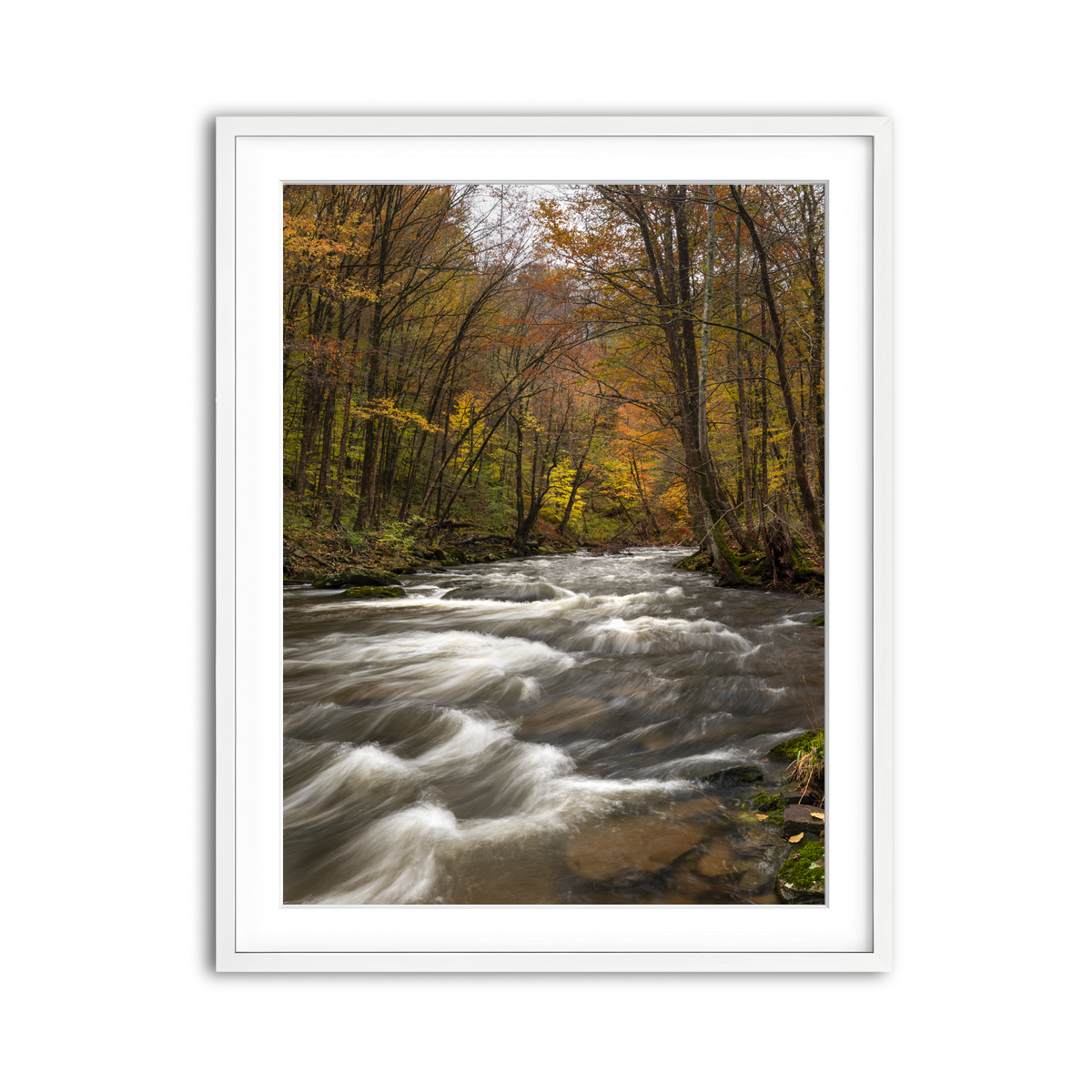 Framed Print 3x4 White