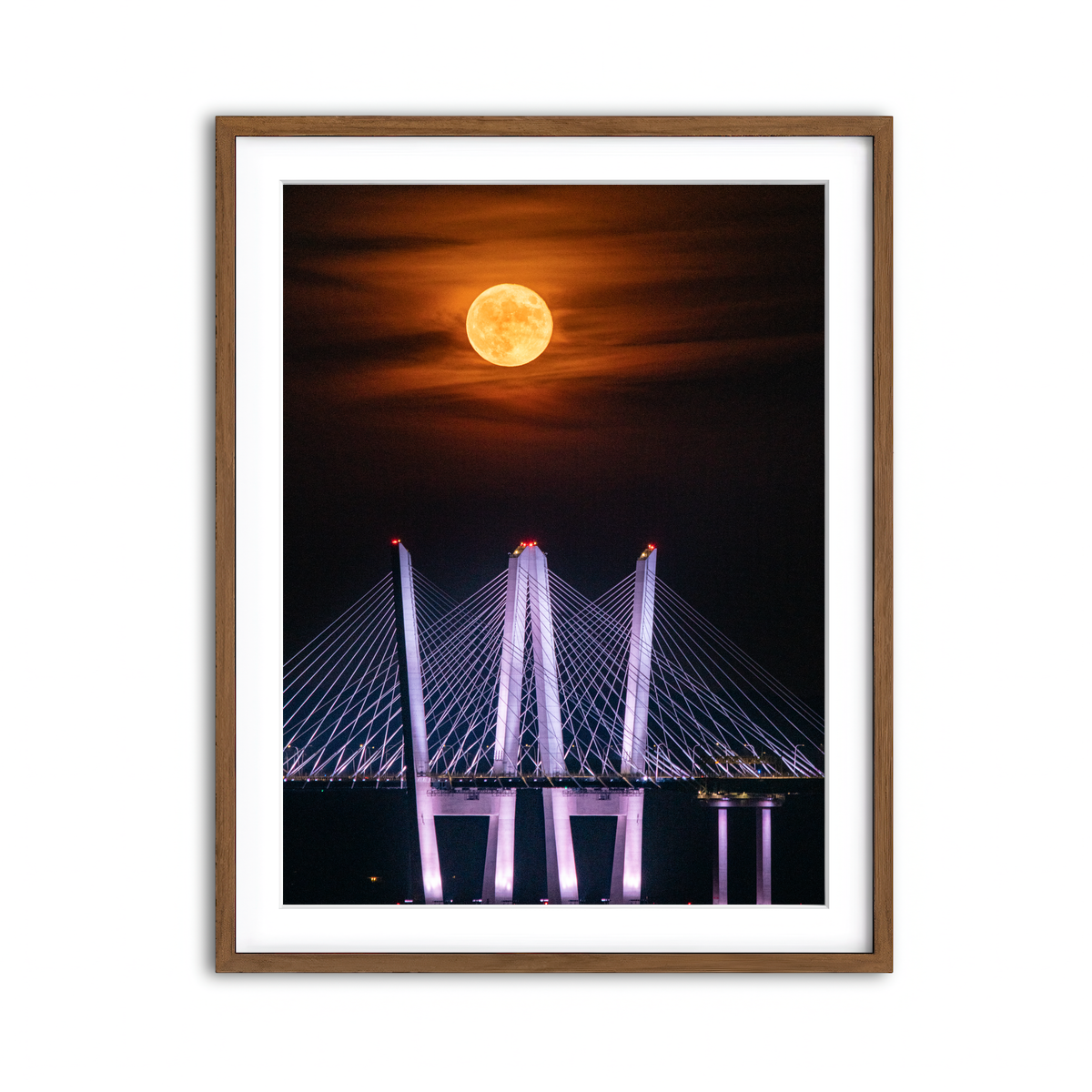 Framed Print 3x4 Walnut