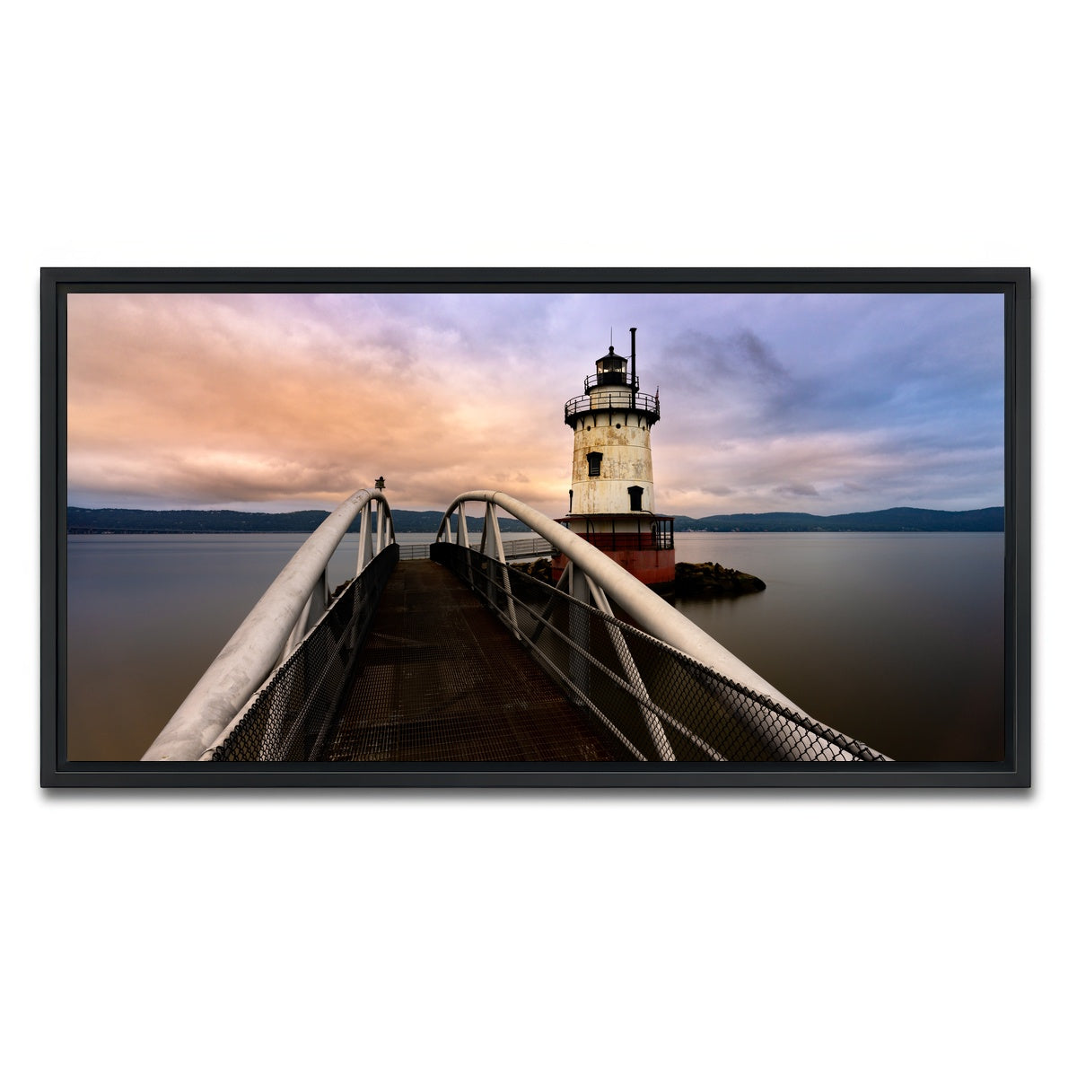 AUTO-MOCKUP WHITE | Tarrytown Lighthouse | 1 Piece | Black Framed Canvas | group=2x1