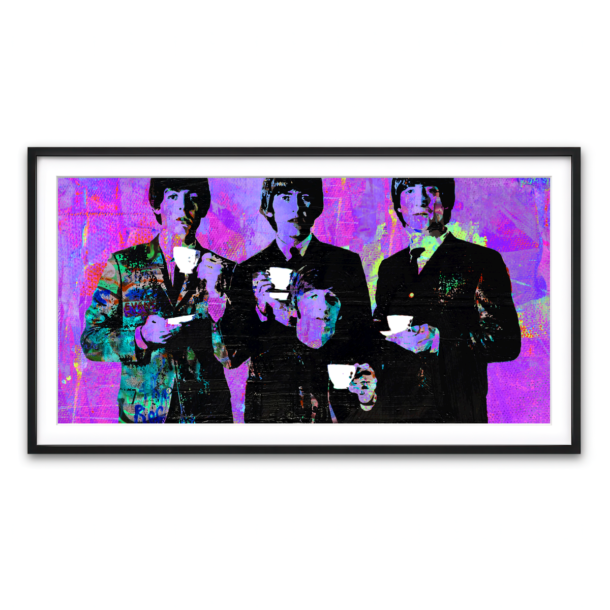 Framed Print 2x1 Black