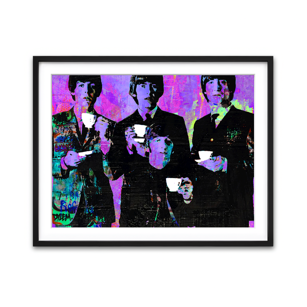 Framed Print 4x3 Black
