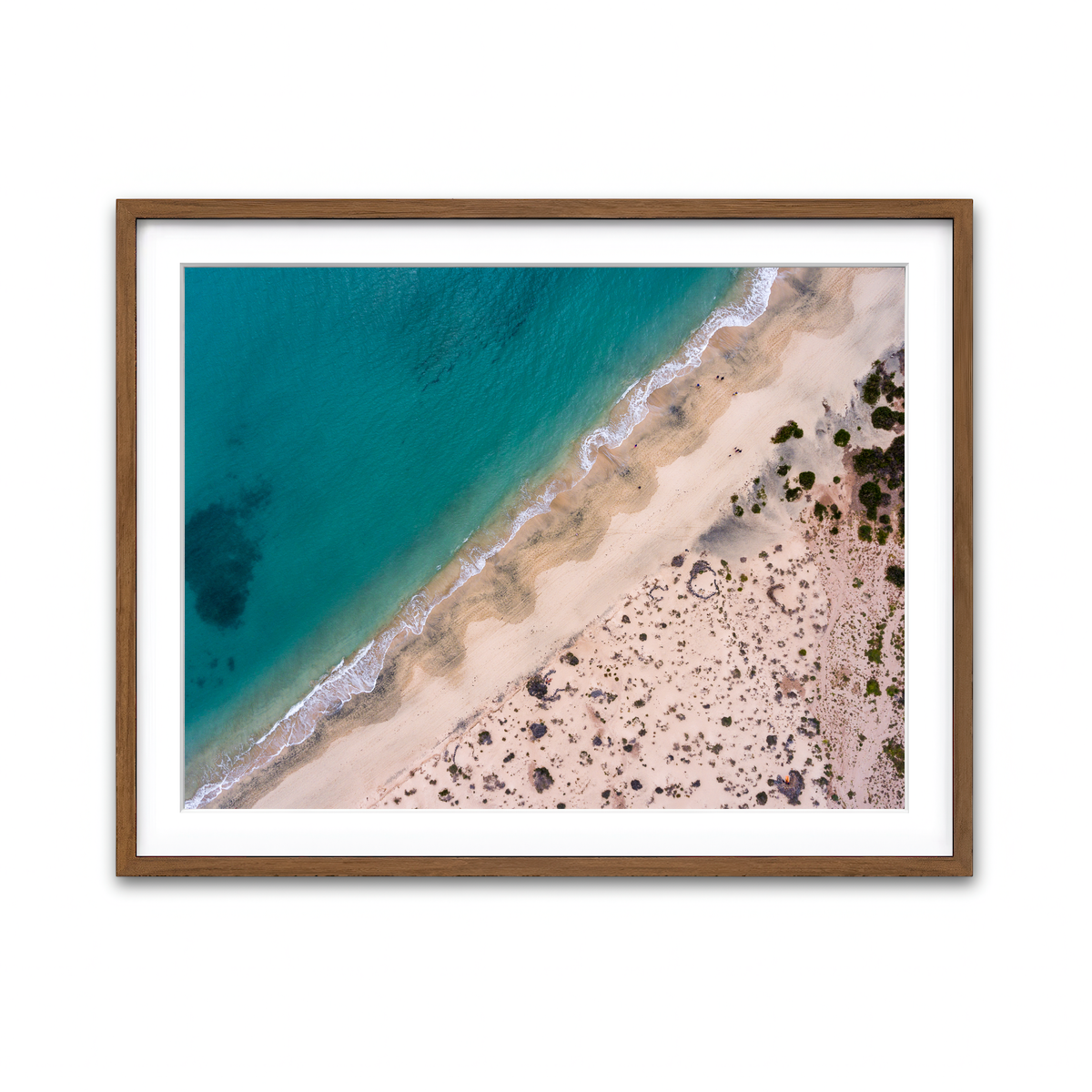 Framed Print 4x3 Walnut