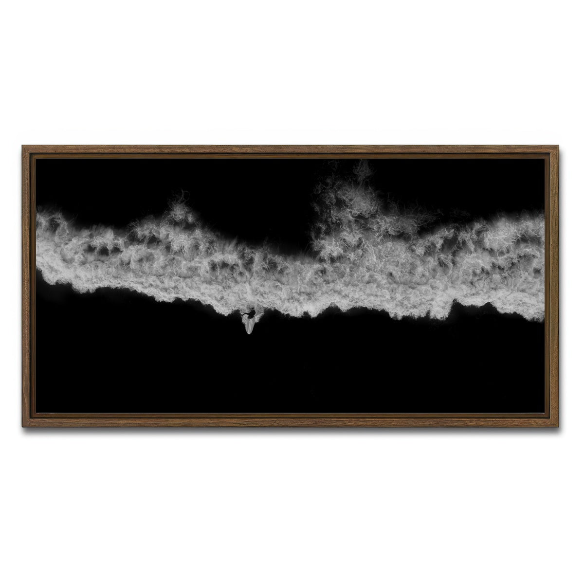 AUTO-MOCKUP WHITE | Tear it Up | 1 Piece | Walnut Framed Canvas | group=2x1