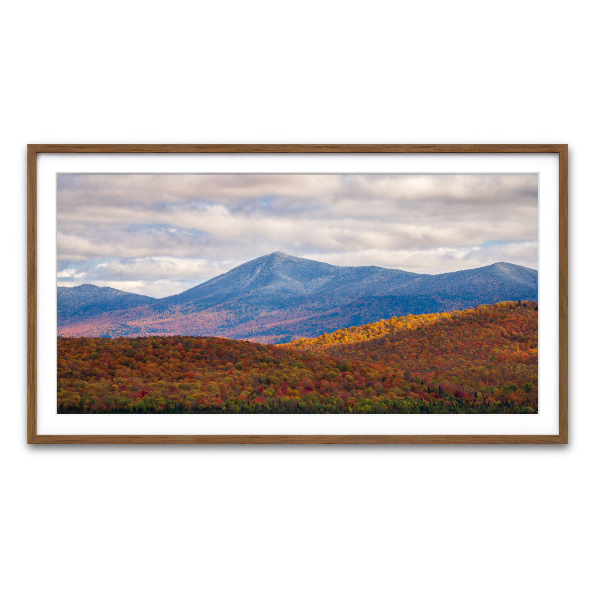 Framed Print 2x1 Walnut