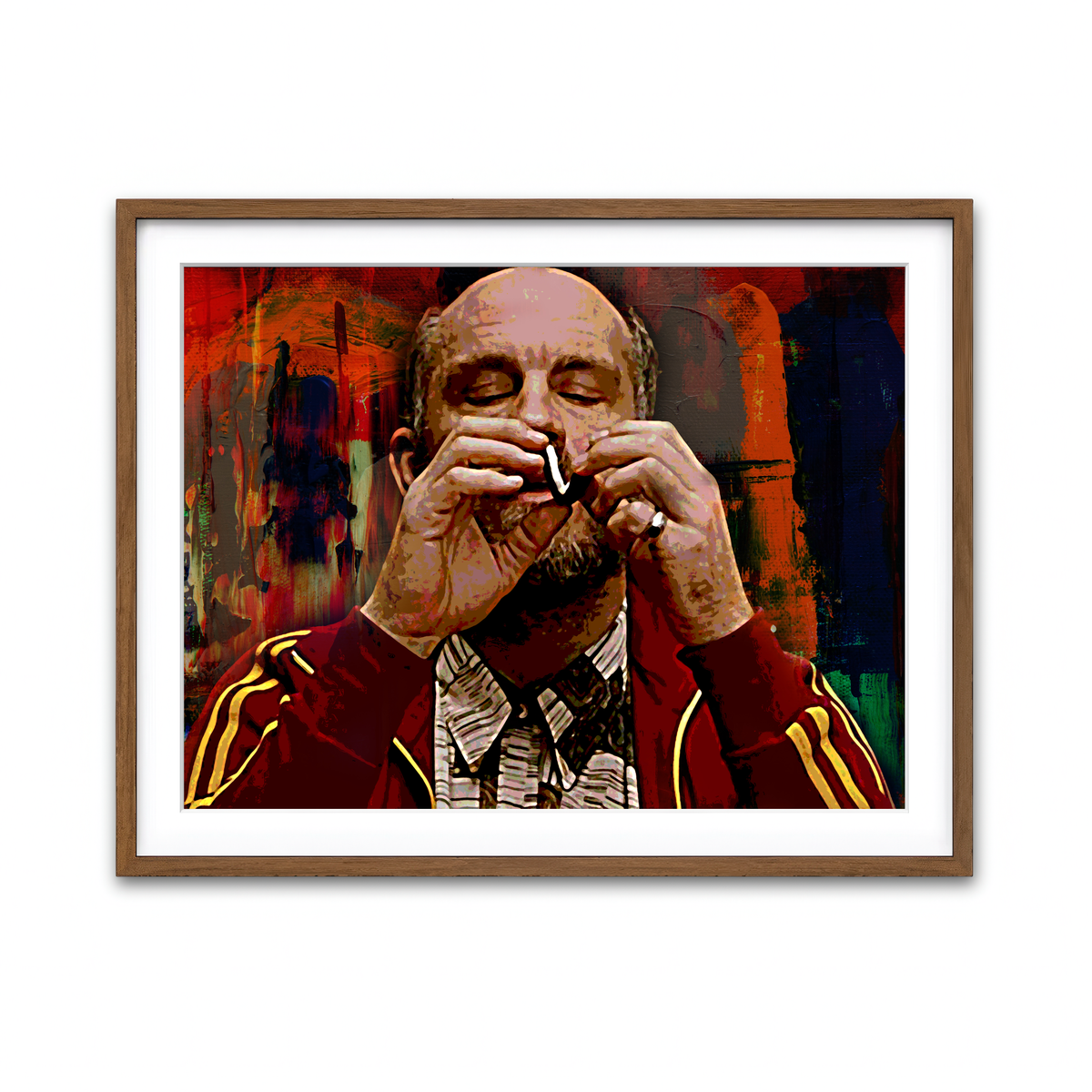 Framed Print 4x3 Walnut