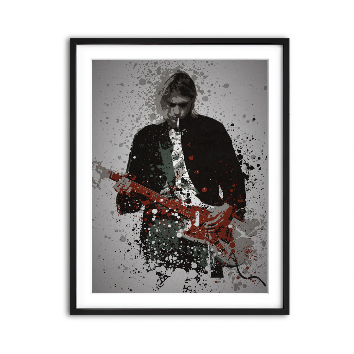 Framed Print 3x4 Black