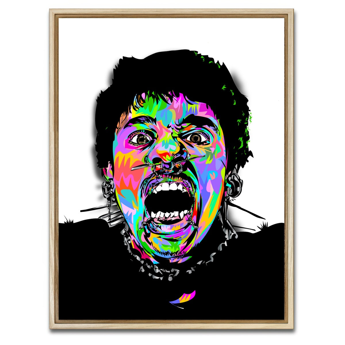 AUTO-MOCKUP WHITE | Teezo Touchdown | 1 Piece | Natural Framed Canvas | group=3x4