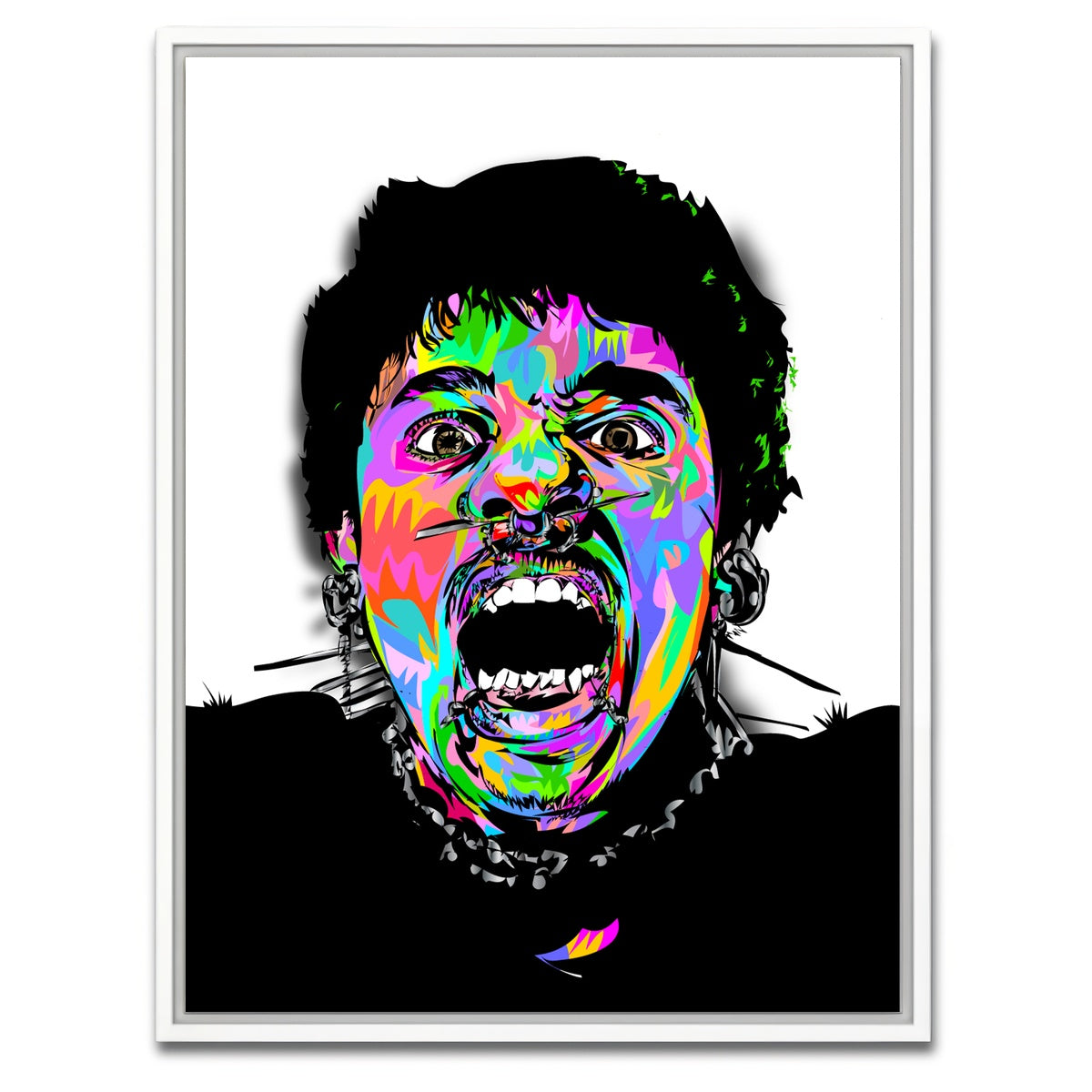 AUTO-MOCKUP WHITE | Teezo Touchdown | 1 Piece | White Framed Canvas | group=3x4