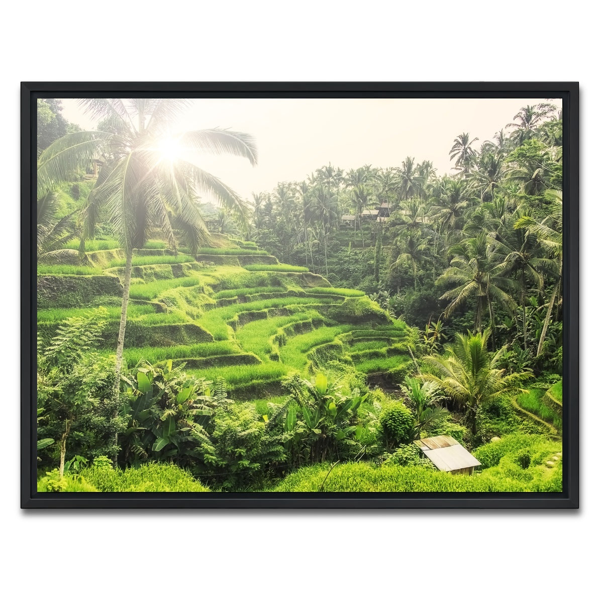 AUTO-MOCKUP WHITE | Tegallalang | 1 Piece | Black Framed Canvas | group=4x3