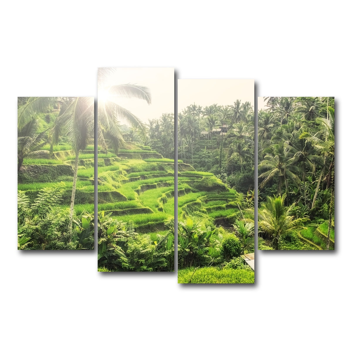 AUTO-MOCKUP WHITE | Tegallalang | 4 Piece | Gallery Wrap Canvas | group=4_short