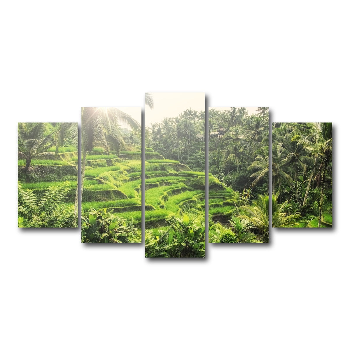AUTO-MOCKUP WHITE | Tegallalang | 5 Piece | Gallery Wrap Canvas | group=5_normal