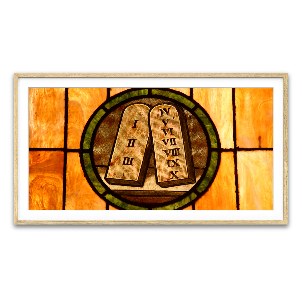 Framed Print 2x1 Natural