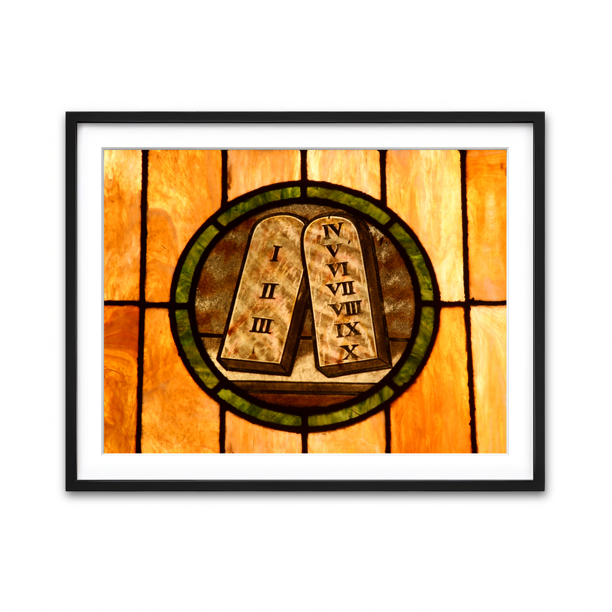 Framed Print 4x3 Black