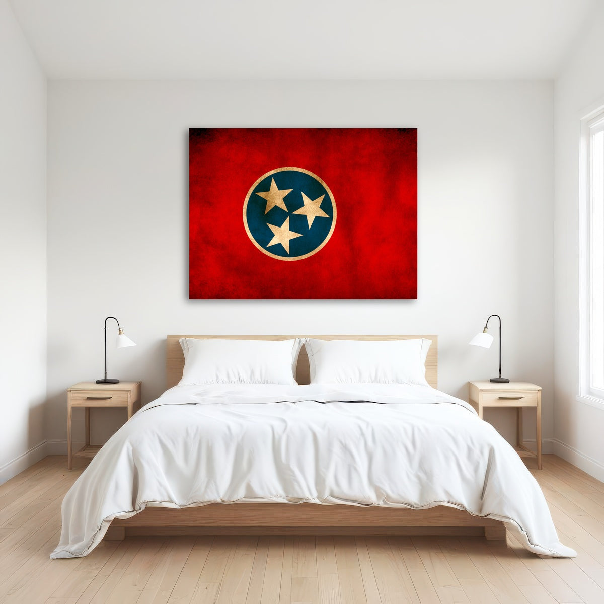 AUTO-MOCKUP ROOM | Tennessee Flag Grunge