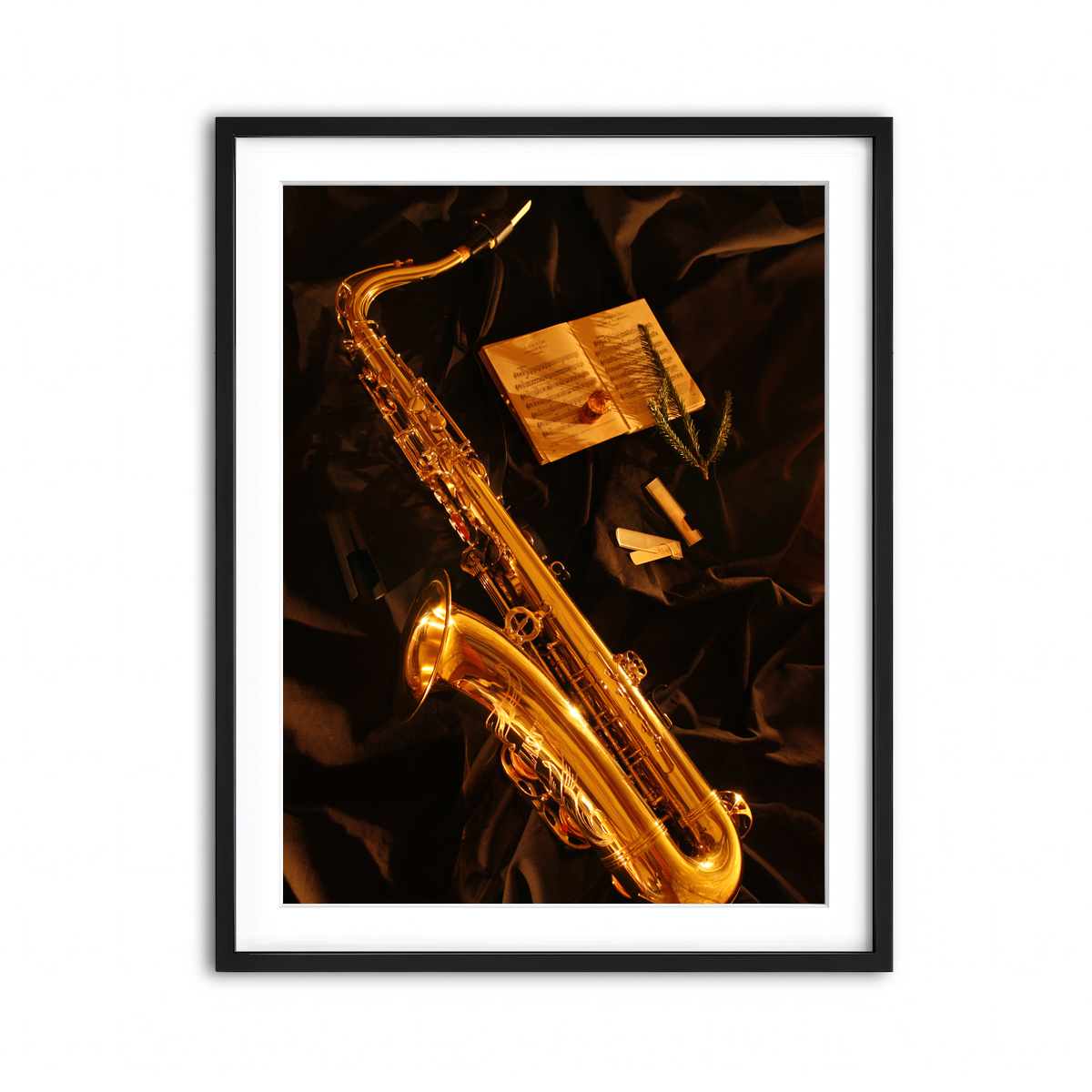 Framed Print 3x4 Black