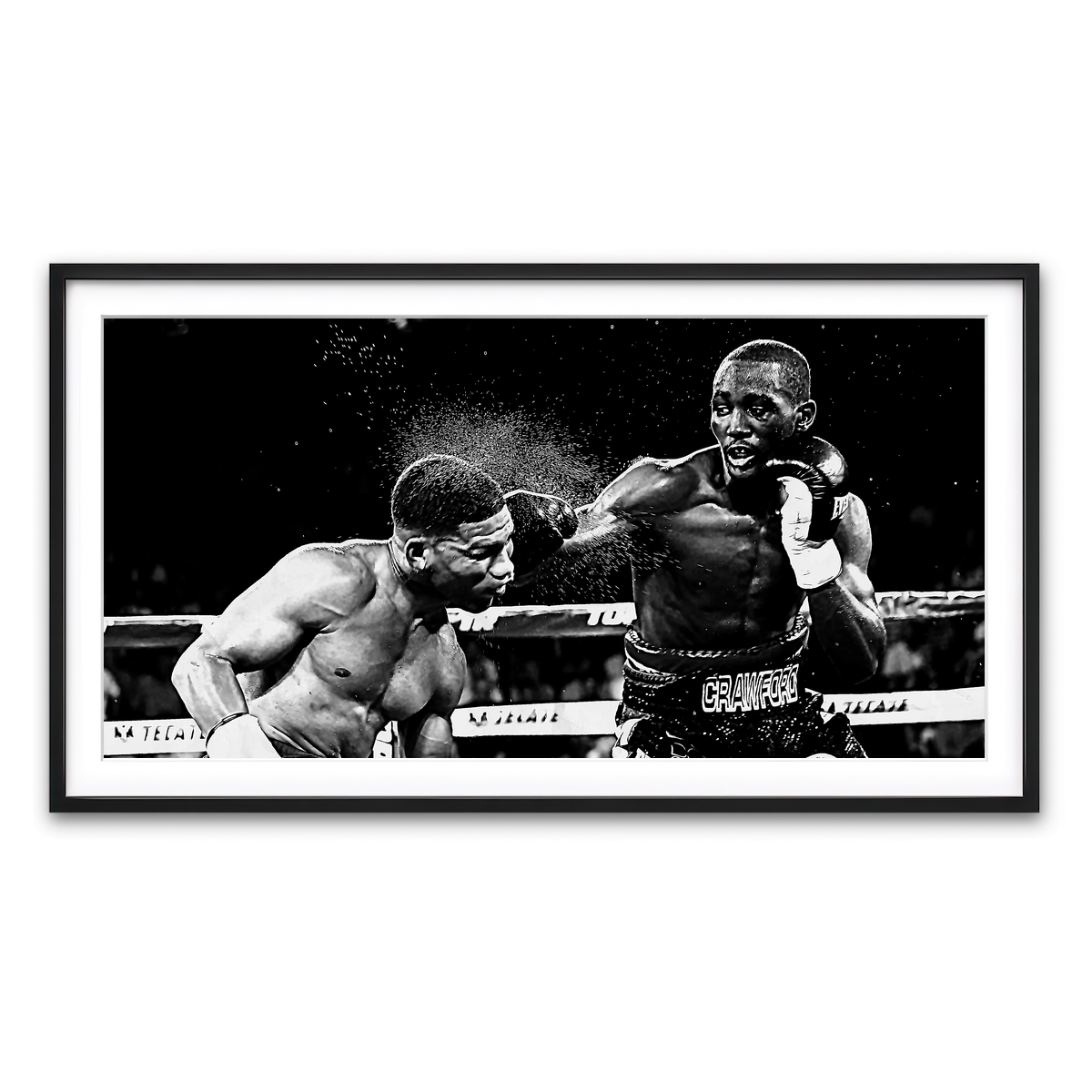 Framed Print 2x1 Black