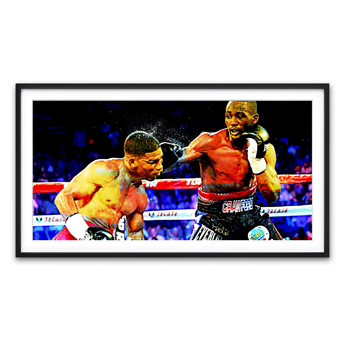 Framed Print 2x1 Black