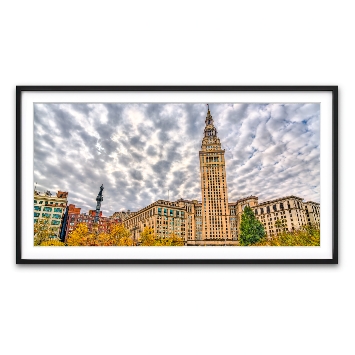 Framed Print 2x1 Black