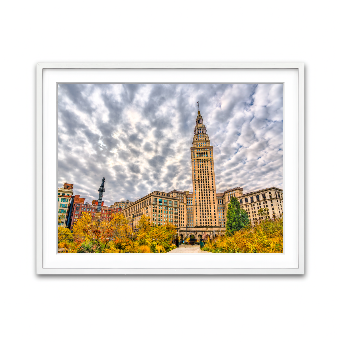 Framed Print 4x3 White