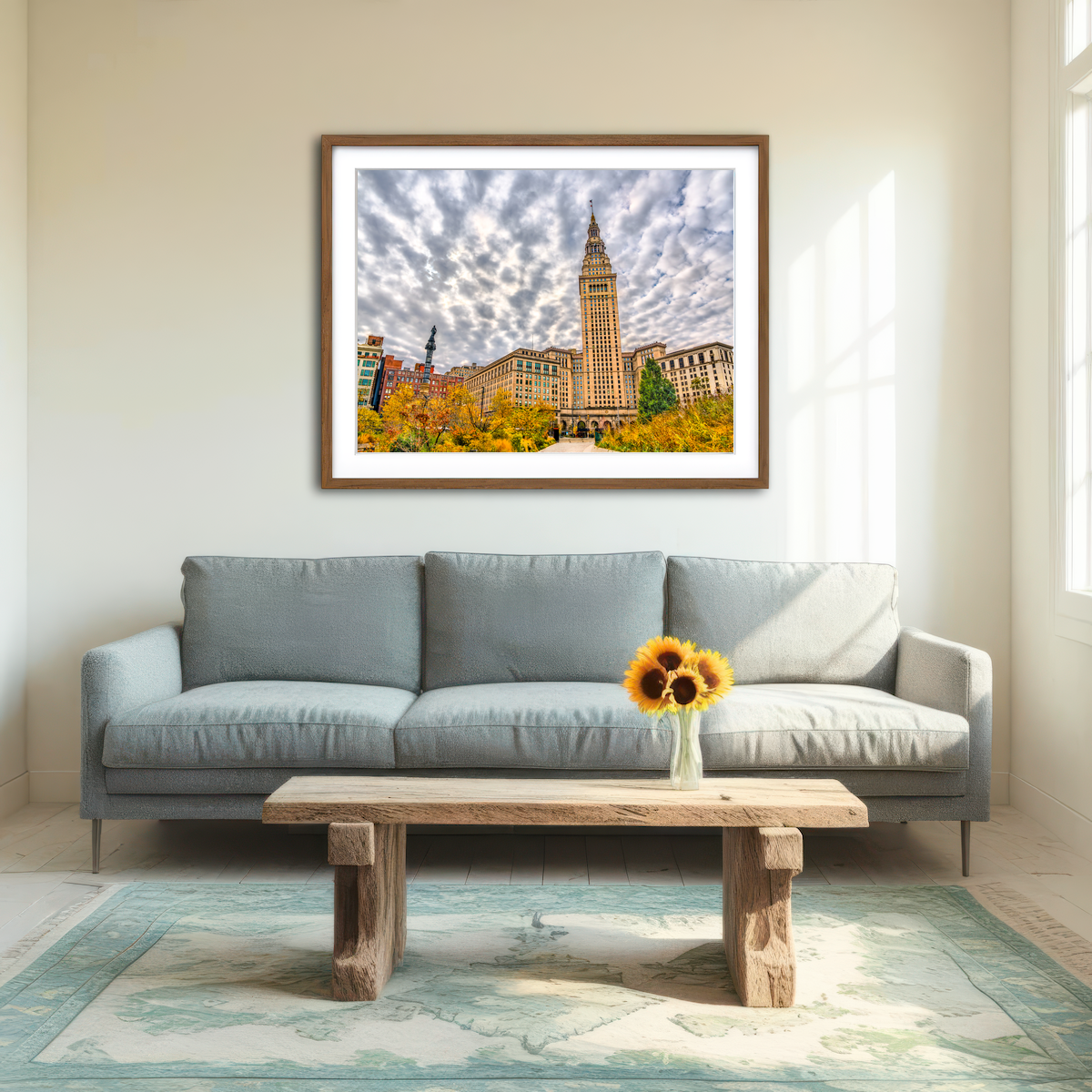 AUTO-MOCKUP ROOM | Terminal Tower Wall Art