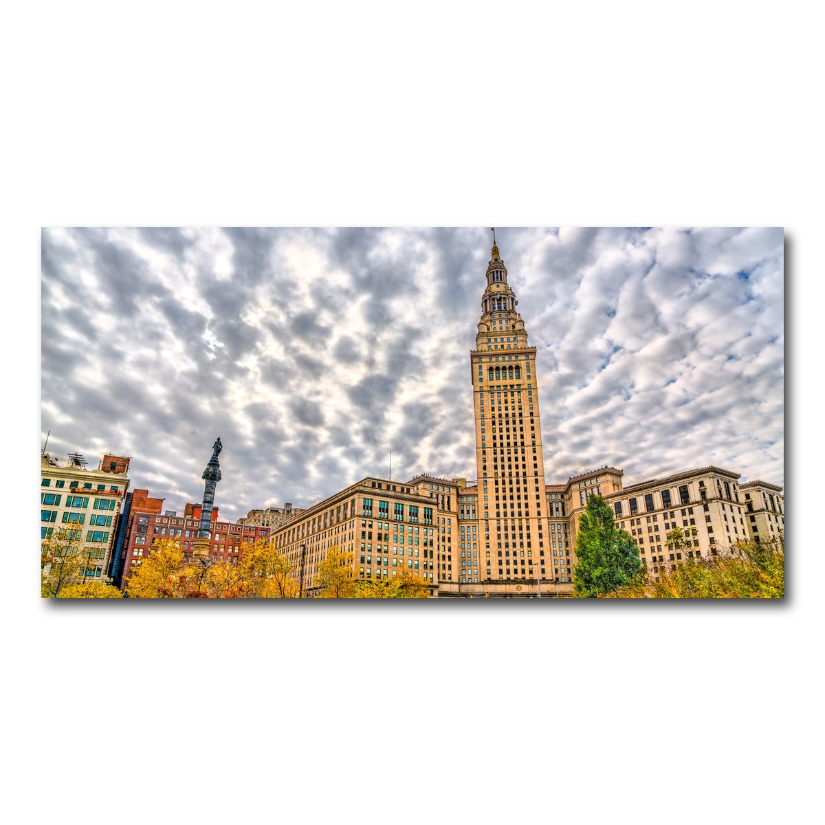 AUTO-MOCKUP WHITE | Terminal Tower | 1 Piece | Gallery Wrap Canvas | group=2x1