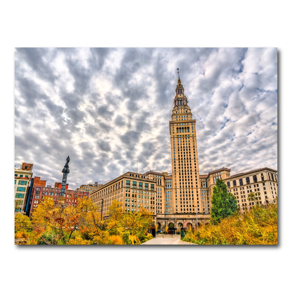 AUTO-MOCKUP WHITE | Terminal Tower | 1 Piece | Gallery Wrap Canvas | group=4x3